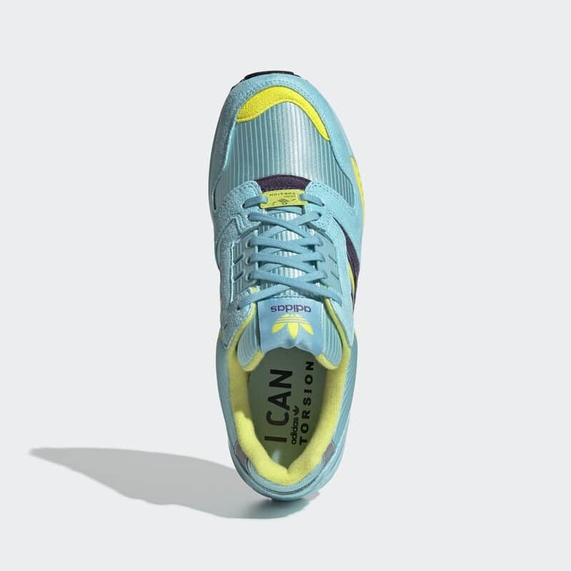 Zx 8000 clear shop aqua/light aqua/shock yellow eg8784